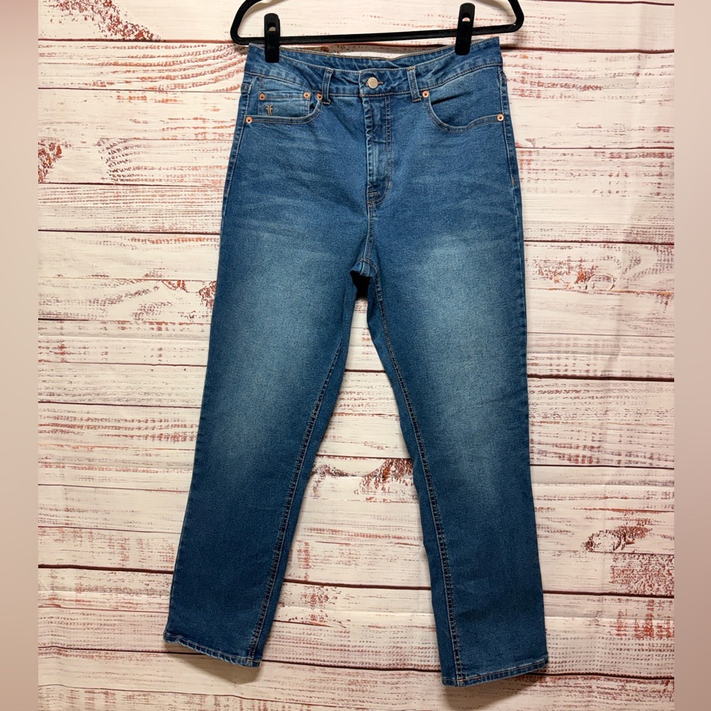 Frye High Rise Ankle Jeans